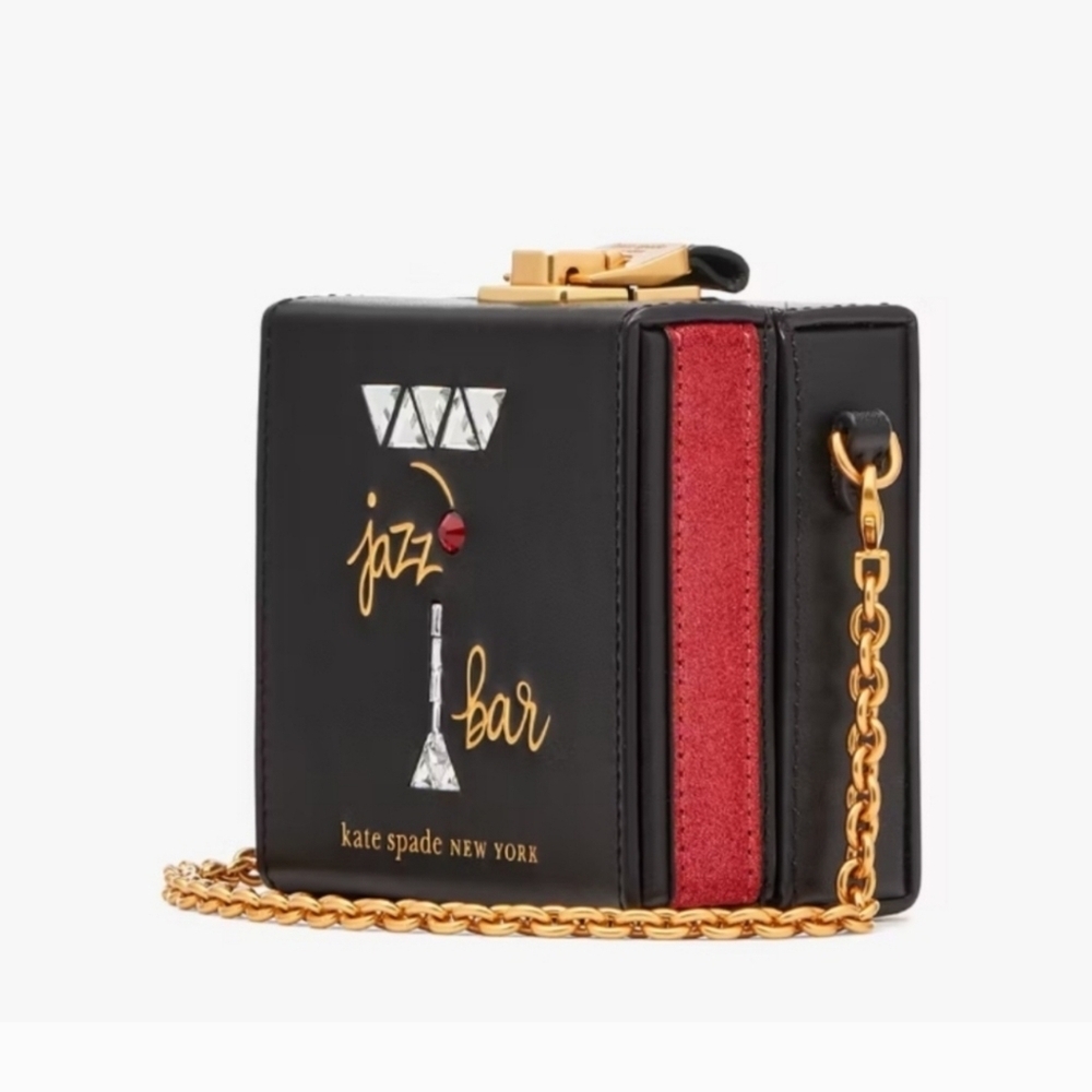 🖤▪️Kate Spade ▪️ novelty Perfect Match Micro Matchbox Crossbody with dustbag - Picture 3 of 11